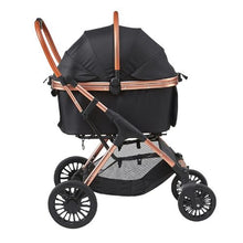 4 Wheels Dog Stroller Rotate Carrier  with Detachable for pet's G10A