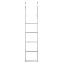Removable 5-Step Dock Ladder 500 lbs Capacity Aluminum Nonslip Steps DLS5