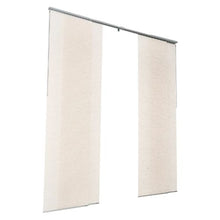Panel Track Blinds 45.8–86" W Up to 96" H Adjustable Vertical Blinds (Light Brown)