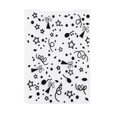 4.13 x 5.83 In Embossing Folders PP Plastic Embossed Stencils for Scrapbooking