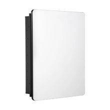24x30 Inch Medicine Cabinet with Mirror Aluminum Frame 2-Layer Adjustable Shelves Recessed & Wall-Mounted for Bathroom