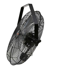18 In Wall Fan | 4000 CFM 3-Speed 360° Tilt Indoor Industrial Use (2 Pack)