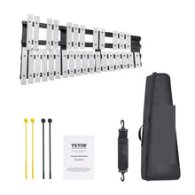 30-Note Glockenspiel Xylophone Bell Kit with Mallets & Carrying Bag