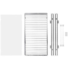 12.6Wx16.5Dx3.5H inches Heavy Duty Slide Out Pantry Shelves Steel Roll Out Drawers Sliding for Kitchen LX-C9139B