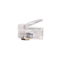 Vertical Cable RJ22 4 Position Telephone Plug 009-1024/44R-100 (Pack of 100)