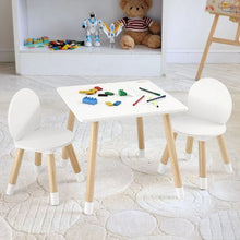 Kids Multi-Activity Table and 2 Chairs Set for Home