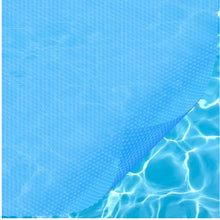 32 x 16 ft Solar Pool Cover 12 mil Rectangle Solar Blanket for Inground & Above Ground Pools (Blue)