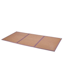 80 x 39 In Japanese Tatami Mat Foldable Natural Rattan Floor Mat Non-Slip Sleeping Mat for Yoga & Meditation