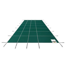 16x30 ft Inground Pool Safety Cover Mesh Winter Cover (Green)