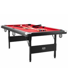 7ft Space-Saving Foldable Pool Table for Kids & Adults
