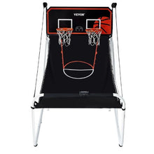 82 x 44 x 81 In  Foldable 2-Player Basketball Arcade Game with Electronic Scoreboard for Kids Adults