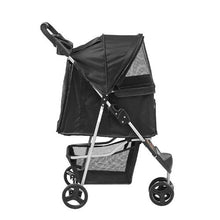 3 Wheels Dog Stroller With 35lbs Detachable Carrier DTC-803