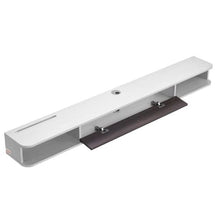 70 In Floating TV Stand, Wall Mount Entertainment Center with Cable Hole Modern TV Shelf with Storage Cabinet - (White)