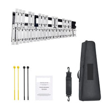 32-Note Glockenspiel Xylophone Kit with Mallets & Carrying Bag