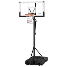 54 inch Portable Basketball Stand With 10ft Height Adjustment for Kids Teens Adults