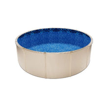 15-ft Round Pool Liner Overlap Vinyl Liner Fits 54" Walls for Steel-Sided Above Ground Pools Boulder Swirl
