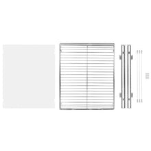 14W×21D×3.15H inches Heavy Duty Slide Out Pantry Shelves Steel Roll Out Drawers Sliding for Kitchen LX-C9262B