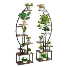 65.5in 7-Tier Plant Stand with Grow Lights Metal Indoor Plant Shelf with Timer & Adjustable Brightness
