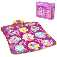 9-Button Dance Mat Electronic Play Pad with 3 Game Modes 8 Challenge Levels for 3+ Year Old Girls