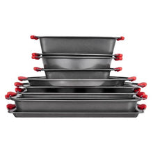 Carbon Steel Cookware Sheets Baking Pans Set Oven Bakeware Cooking Sets for Baking (10-Piece)