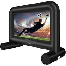 14FT Inflatable Movie Screen Outdoor Projector Screen Blower Carrying Bag Front/Rear Projection