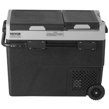 12V 58L Car Refrigerator – Dual Zone Freezer -4℉ to 68℉ Adjustable for Home Outdoor Camping RV & Car Use