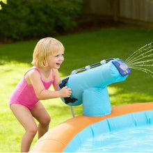 14.9' x 12.8' Inflatable Bounce House with Water Slide Splash Pool & Pretend Market – Kids 3-8