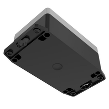 Flanged Base Polycarbonate Plastic Gray/black RBF53P06G16B