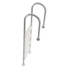 4-Step Stainless Steel Pool Ladder for 54 in Inground Pools Double Handrails Non-Slip Steps 265 lb Capacity