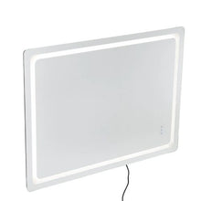 36" x 48" LED Bathroom Mirror with Anti-Fog Frontlit & Backlit Dimmable 3-Color Temperature Wall Mounted