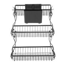 3 Layers Fruit Basket Bow  Stand Holder for Kitchen SYB-220