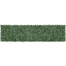 39" x 158" Dark Green Ivy Fence with Mesh Backing & Strengthened Joints – Artificial Greenery Privacy Screen Dark Green Backcloth JNF010 JNF010