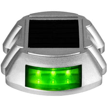 4-Pack Solar Driveway Lights, Waterproof LED Green for Pathway & Walkway