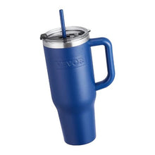 40 oz Double-Wall Insulated Stainless Steel Water Bottle Leakproof Travel Coffee Mug with Lid for Camping & School