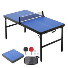 9 mm Portable Mid-Size Table Tennis Set – No Assembly for Playing