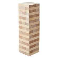 60-Block Giant Tumbling Timber Toy, Wooden Stacking Game with Carry Bag & Scoreboard, Indoor/Outdoor Fun