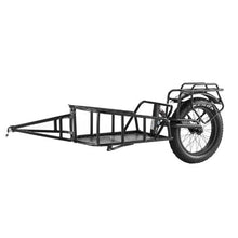 Heavy-Duty Bike Cargo Trailer – 70 lb Capacity Compact Cart with 20" Wheels & Universal Hitch