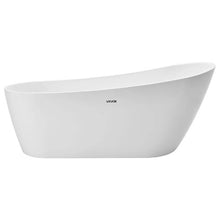 67 Inch Acrylic Freestanding Bathtub for Modern Bathroom or Remodel Projects D-9008