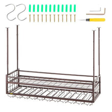 46.9 X 11.8 In Hanging Wine Glass Rack for Bar Cafe Kitchen XR-gy001
