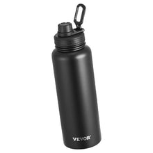 40 oz Insulated Stainless Steel Water Bottle Double-Wall, Leakproof Wide Mouth for Indoor & Outdoor Use