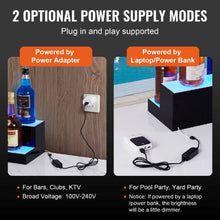 40 Inch LED Lighted Liquor Bottle Display with RF Remote & App Control and Multicolor lighting