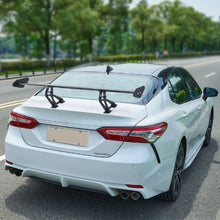 GT Wing Car Spoiler 43.3" Universal Adjustable Aluminum Rear Wing (Racing Black)