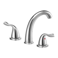 Roman Tub Faucet 3-Hole Waterfall Bathtub Faucet Set with 2 Handles Gooseneck Spout Deck-Mount (Silver)