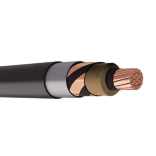 750 MCM PILC Solid Type Copper Single Conductor Cable 15KV