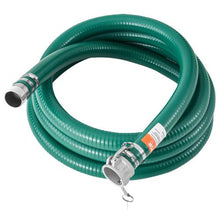 Suction Hose Kit for Water Pump - 2" x 50 ft Blue Backwash Hose 20 ft Green Suction Hose Steel Strainer Camlocks & Clamps | Multi-Purpose Use