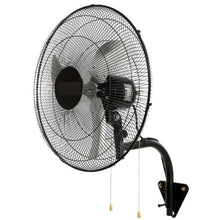 18″ Oscillating Industrial Wall Mount Fan, 3-Speed, 4000 CFM (2-Pack)