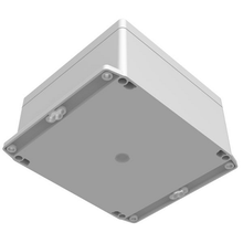 Top Gray Bottom Gray Enclosures 2.80 in / 70 mm Boxes And Cases RBF66P06G28G