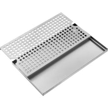 Beer Drip Tray 304 Stainless Steel with 4 Non-Slip Rubber Pads for Bar Coffee Shop DT-12 x 7 304