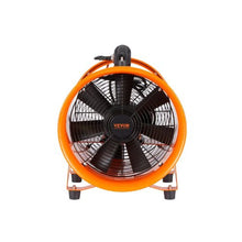 12" Heavy Duty Cylinder Fan with 585W Strong Shop Exhaust Blower For Portable Ventilator