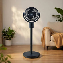 7-Inch Pedestal Fan - Quiet DC Oscillating Fan with Remote 12 Speeds & 15H Timer